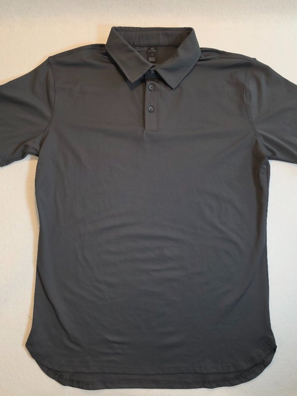 Pillar Athletics Men's Gray Athletic Golf Polo Shirt Size L